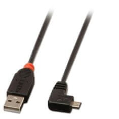 Lindy Kabel USB 2.0 A v Micro USB B LINDY 31976 1 m Črna