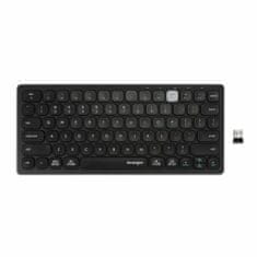 Kensington Tipkovnica Kensington K75502ES Qwerty Španska Črna