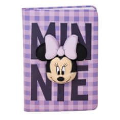 Minnie Mouse Beležka Minnie Mouse SQUISHY Lila 18 x 13 x 1 cm