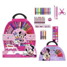 Minnie Mouse Stacionaren Komplet Minnie Mouse Aktovka Roza