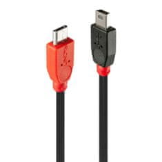 Lindy Kabel Micro USB LINDY 31717 50 cm Rdeč/Črn