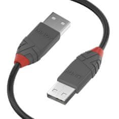 Lindy Kabel Micro USB LINDY 36693 2 m Črna Siva Pisana