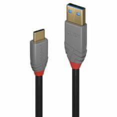 Lindy Kabel USB A v USB C LINDY 36911 Črna Antracit