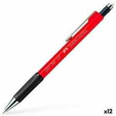 Faber-Castell Stojalo za Mince Faber-Castell Grip 1347 Rdeča 0,7 mm (12 kosov)