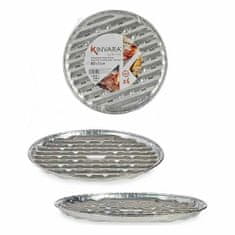 Kinvara Set kuhinjskih posod Odstranljivo Pizza Aluminij 32 x 3 x 32 cm (24 kosov)