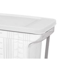 Kinvara Organizator za hladilnik Siva Prozorno Plastika 2,5 L 20,5 x 17 x 13 cm (24 kosov)