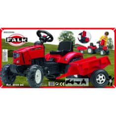 Falk Traktor na pedala Falk Lander Z160X Rdeča