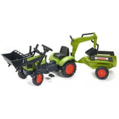 Falk Traktor na pedala Falk Claas Arion 410 2040N Zelena