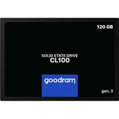 GoodRam Trdi Disk GoodRam SSDPR-CL100-120-G3 120 GB SSD 2,5"