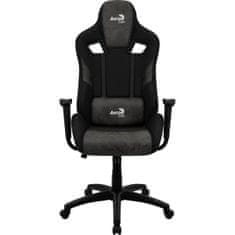 Aerocool Stol Gaming Aerocool COUNT AeroSuede 180º Črna