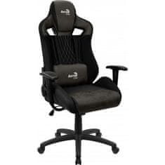 Aerocool Stol Gaming Aerocool EARL AeroSuede 180º Črna