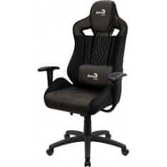 Aerocool Stol Gaming Aerocool EARL AeroSuede 180º Črna