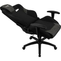 Aerocool Stol Gaming Aerocool COUNT AeroSuede 180º Črna