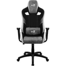 Aerocool Stol Gaming Aerocool COUNT AeroSuede 180º Črna Siva