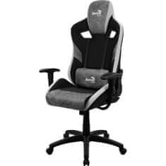 Aerocool Stol Gaming Aerocool COUNT AeroSuede 180º Črna Siva