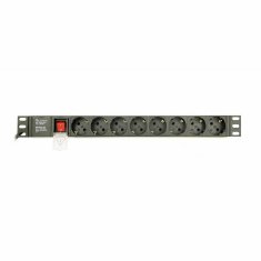 Gembird Podaljšek s 8 Vtičnic s Stikalom GEMBIRD EG-PDU-014 (3 m)