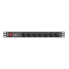 Lanberg Strip Lanberg PDU-07E-0200-BK