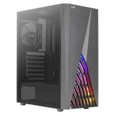 Aerocool Ohišje ATX Aerocool AEROPGSDELTA-A-BK-V1 Črna