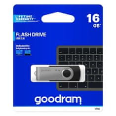 GoodRam Ključ USB GoodRam UTS2 Črna Srebrna 16 GB 5 MB/s-20 MB/s (1 kosov)