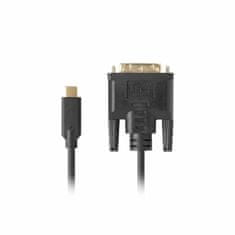 Lanberg Kabel USB-C v DVI-D Lanberg CA-CMDV-10CU-0005-BK Črna 50 cm