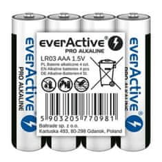 everActive Baterije EverActive LR03 1,5 V (4 kosov)