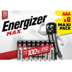 Energizer Baterije Energizer LR03 1,5 V 9 V AAA (8 kosov)