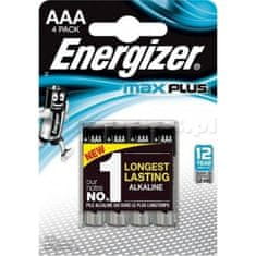 Energizer Baterije Energizer Max Plus AAA 1,5 V (4 kosov)