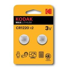 Kodak Baterije Kodak CR1220 3 V (2 kosov)