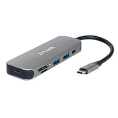 D-Link USB Hub D-Link DUB-2325 Siva