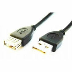 Gembird USB Podaljševalni Kabel GEMBIRD CCP-USB2-AMAF-10 Črna 3 m