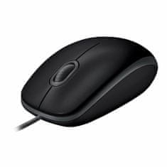 Logitech Miška Brezžična Logitech B110 Črna 1000 dpi