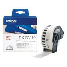 Brother Neskončni papir za tiskalnike Brother DK-22210 29 x 30,48 mm Bela 80 g/m²