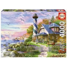 Educa Sestavljanka Puzzle Educa Phare In Rock Bay 4000 Kosi