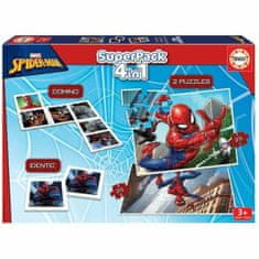 Educa Didaktična igra Educa Superpack Spider-man Pisana (1 Kosi)