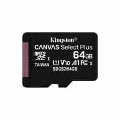 Kingston Spominska Kartica Micro SD z Adapterjem Kingston Canvas Select Plus 64GB 64 GB