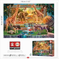 Educa Sestavljanka Puzzle Educa 19285 Savana Coming to Life 4000 Kosi