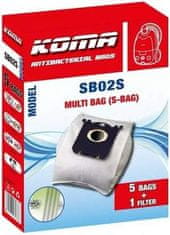 KOMA Nadomestne vrečke za sesalnik Koma KRA-SB02S (Multi Bag, S-BAG SMS )