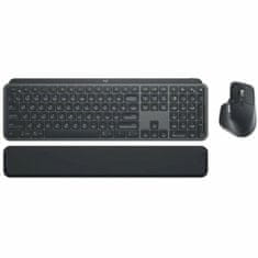 Logitech Tipkovnica Logitech MX Keys S Combo Qwerty Španska Črna Siva Grafit