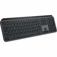 Logitech Tipkovnica Brezžična Logitech MX Keys S Qwerty Španska Siva Grafit