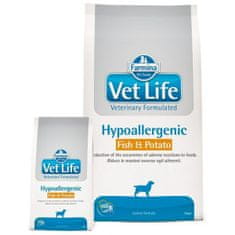 Farmina Krma Farmina Vet Life Hypoallergenic Fish & Potato Odrasli Riba 12 kg