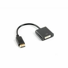 Lanberg Adapter iz DisplayPort v DVI Lanberg AD-0007-BK Črna 10 cm