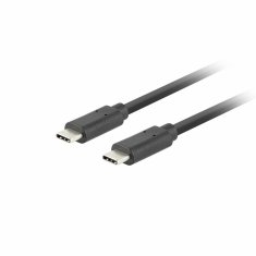 Lanberg Kabel USB-C Lanberg CA-CMCM-32CU-0005-BK Črna 50 cm