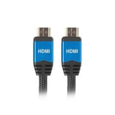 Lanberg HDMI kabel Lanberg CA-HDMI-20CU-0030-BL Črna 3 m 4K Ultra HD Moški Vtič/Moški Vtič