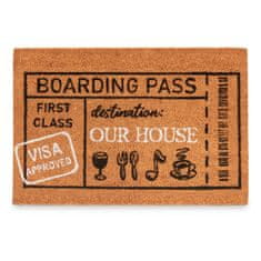 Gift Decor Predpražnik Boarding Pass Naraven 60 x 1 x 40 cm (12 kosov)