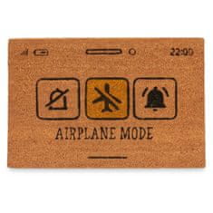 Gift Decor Predpražnik Airplane Mode Rumena Naraven 60 x 1 x 40 cm (12 kosov)