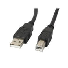 Lanberg Kabel USB 2.0 A v USB B Lanberg CA-USBA-11CC-0030-BK Črna 3 m (1 kosov)