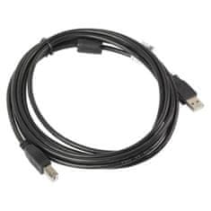 Lanberg Kabel USB 2.0 A v USB B Lanberg CA-USBA-11CC-0030-BK Črna 3 m (1 kosov)