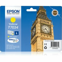 Epson Katuša s Črnilom Izvirna Epson C13T70344010 Rumena