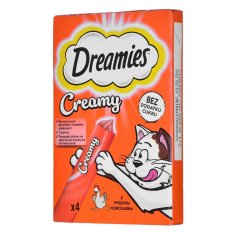 Dreamies Snack for Cats Dreamies Creamy 4 x 10 g Piščanec