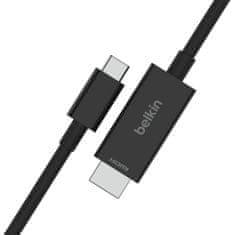 Belkin Kabel USB-C v HDMI Belkin AVC012bt2MBK Črna 2 m